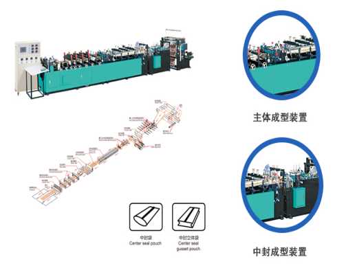 双列中封制袋机 三边封制袋机厂家 汕头市华鼎网络科技有限公司