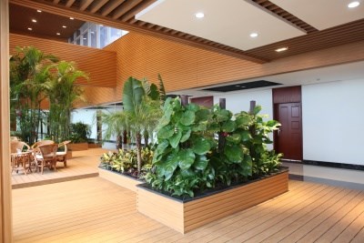 阳台花园地板公司 珠海生态木厂家 佛山市卡隆朗斯新型建材有限公司