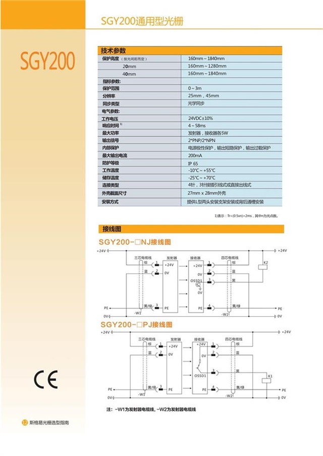 深圳光幕传感器原理 2级安全光幕供应商 深圳市斯格易科技有限公司