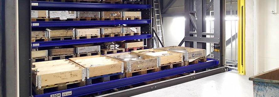 金属板材库-自动回转柜-上海天培机电科技有限公司