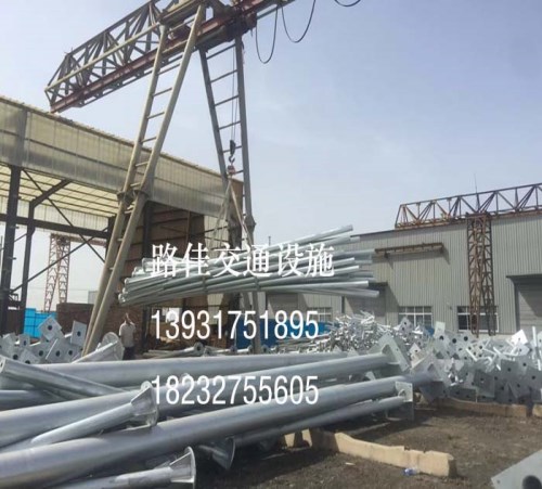 河北单悬臂标志杆 管段护口 沧州路佳交通设施有限责任公司