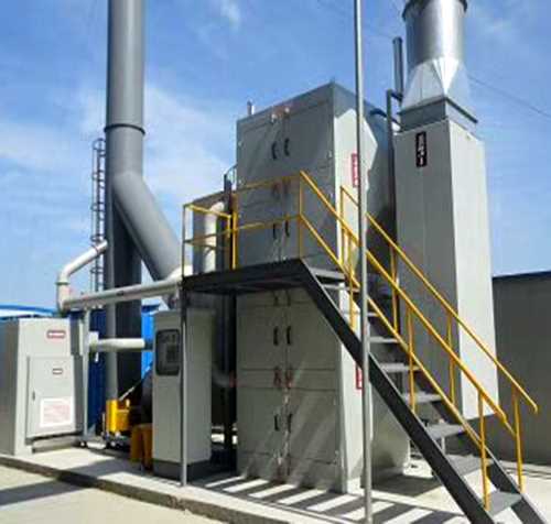 光合喷淋塔废气处理设备-中央除尘环保设备-济南义生利环保设备有限公司