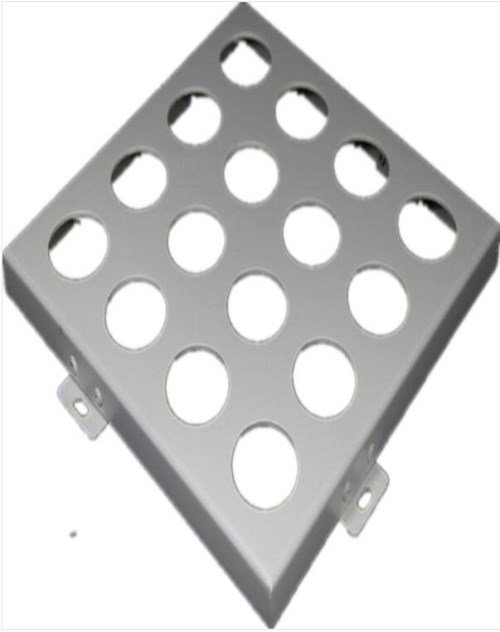 内蒙氟碳铝单板_造型金属建材